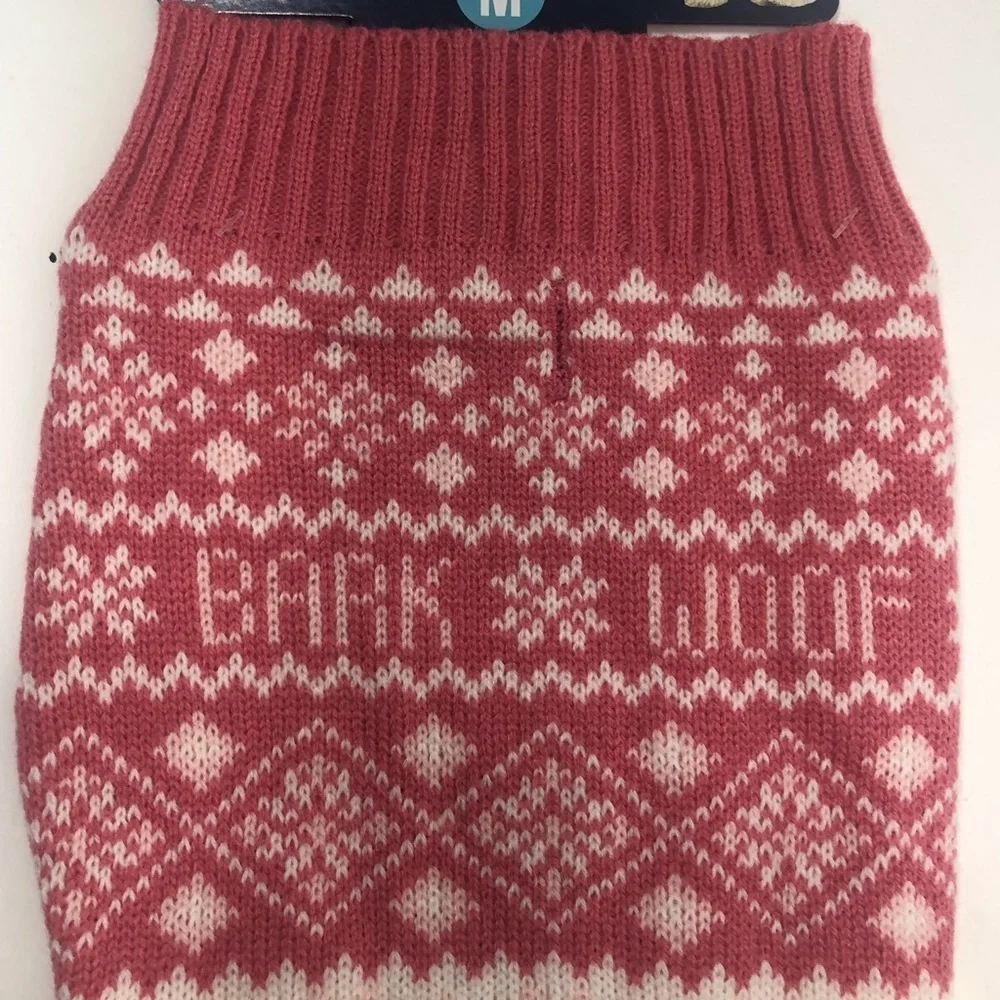Pet Holiday Sweater Medium